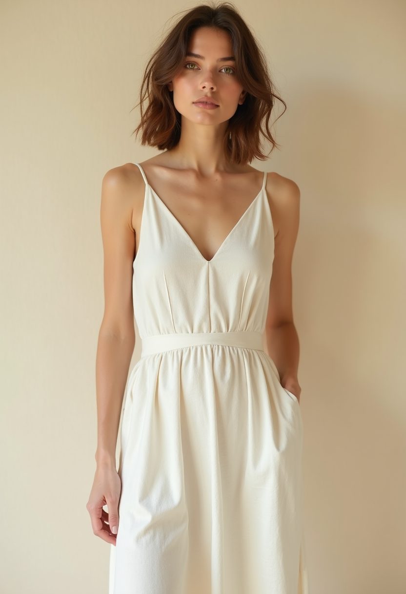 Vestido de lino
